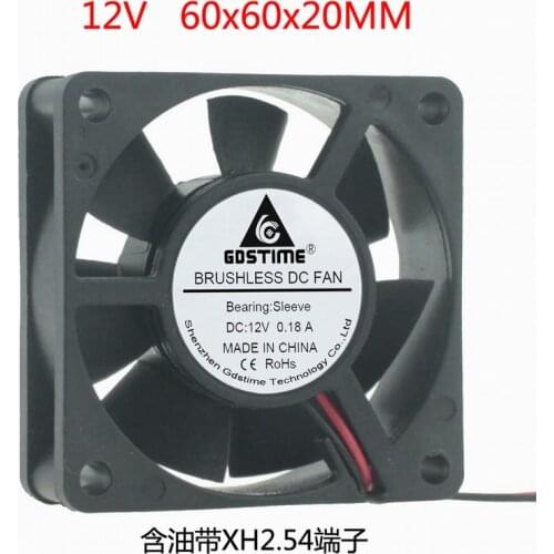 60x60x20mm 24V 12V DC 6020 60mm Invert Fan Brushless DC Cooler Fan 6cm For Computer PC CPU Cooling