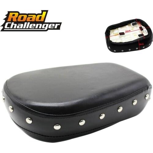 Motorcycle Passenger Seat Rear cushions Black Rider seat For YAMAHA VSTAR 400