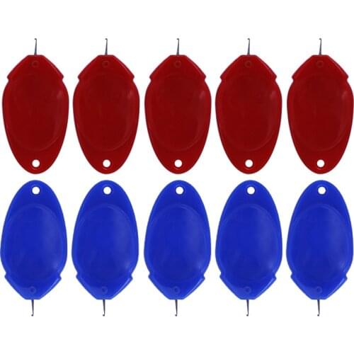 MIUSIE 10pcs Needle Threader Hand Machine Sewing Stitch Insertion Tool for Sew Easy Automatic Sliver Bow Wire Needle Threader