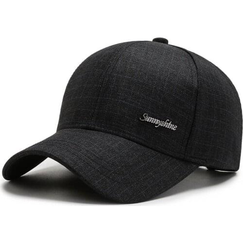 New Middle-Aged and Elderly Baseball Caps Mens Spring and Summer Fishing Sunscreen Caps Outdoor Sun Hat