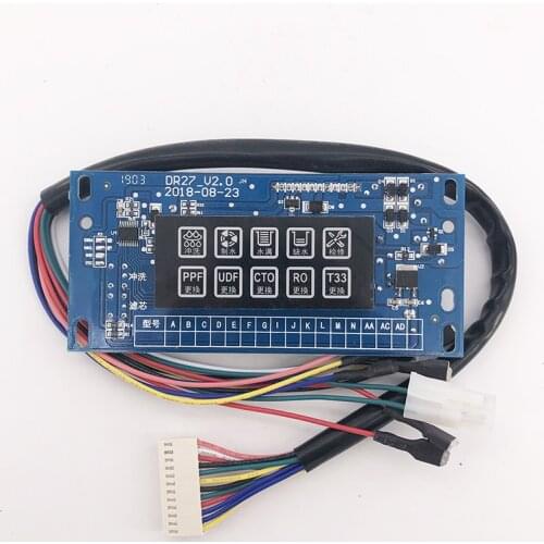Water purifier computer board control board with filter management RO machine reverse osmosis beep color screen LED universal