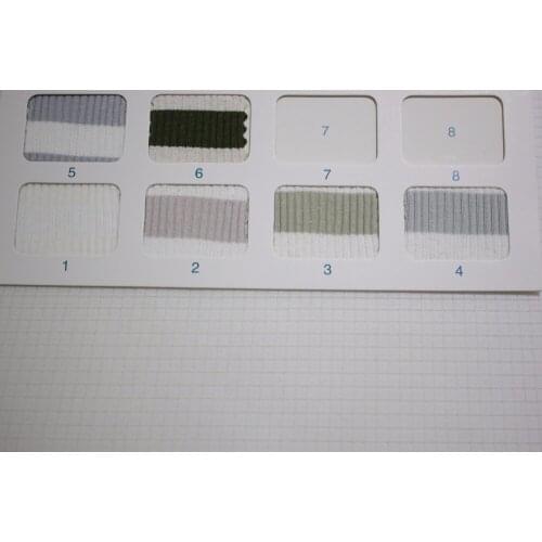 Wholesale factory directly sale Jersey Knitted Stripe Fabric F502# double-sided