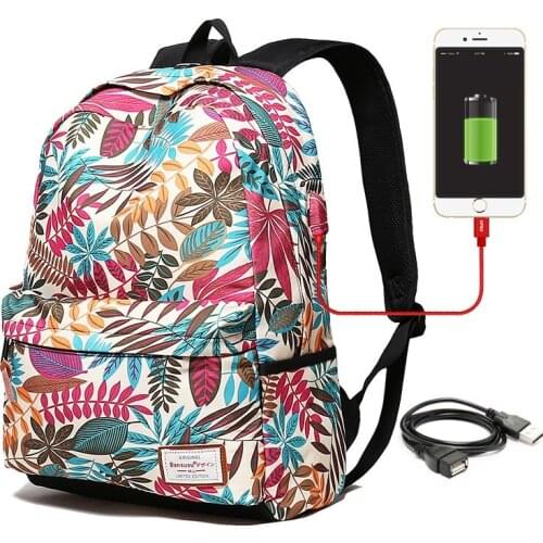 Waterproof Stylish Laptop Backpack Women usb Charging Backpack for laptop 13.3 14 15 15.4 15.6 inch Travel Backpack Men 2020 NEW