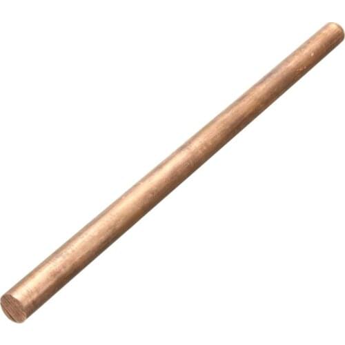100mm Solid round pure copper rod anode electrode bar cylinder stick for copper plating solution and metalworking