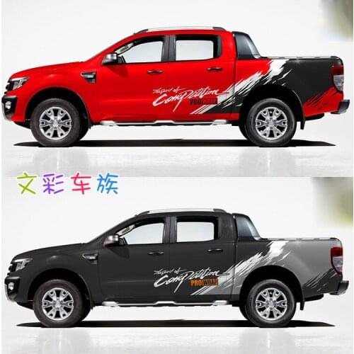 Car stickers FOR Raptor F150 Hilux D-MAX VAVRA pickup truck body custom fashion off-road decorative decals