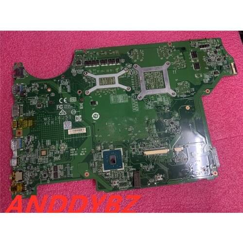 Free shipping for MS-16J51 laptop motherboard with SR2FQ I7-6700HQ CPU GTX950M N16P-GT-A2 100% full tested