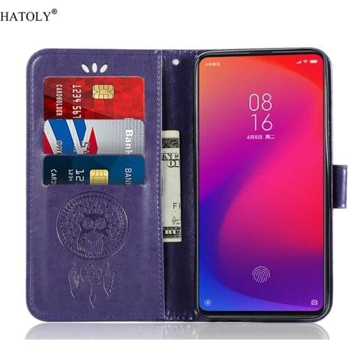 For Cover Xiaomi Mi 9T Case PU Leather Wallet Stand Flip Cover For Xiaomi Mi9T Soft Silicone Phone Bag Case For Xiaomi Mi 9 T 9T
