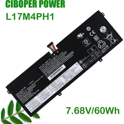 CP Genuine Laptop Battery L17C4PH1 L17M4PH1 7.68V 60Wh For 7 Pro Pro-13IKB C930 C930-13IKB C930-13IKB 81C4