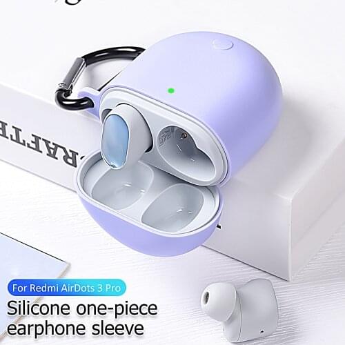 Colorful Silicone Earphones Case For Xiaomi Redmi Airdots 3 Pro / Buds 3 Pro Protection Shockproof Wireless Headset Cover Sleeve