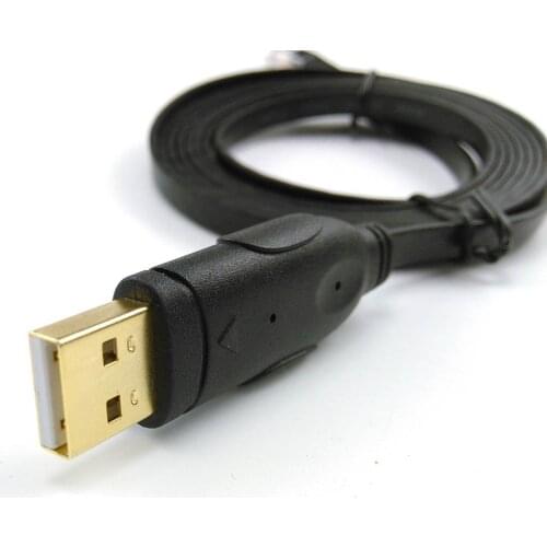 6ft FTDI USB RS232 to RJ45 Console Lead 72-3383-01 for Juniper Huawei 3com cisco Routers Network Device Configuration Setting