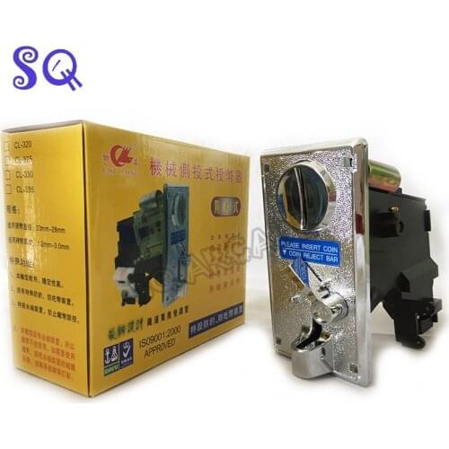 Mechanical Coin Acceptor Side Feeder with coin switch used in the car wash market etc