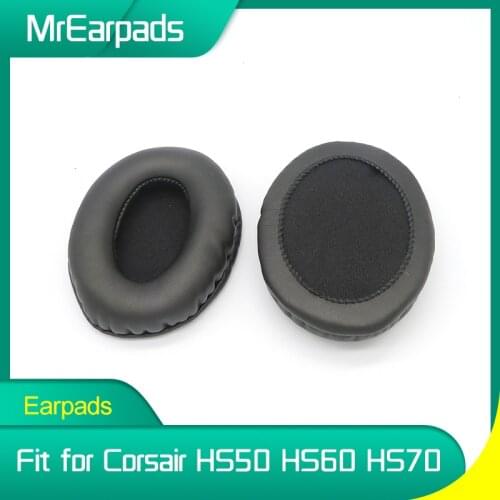 MrEarpads Earpads For Corsair HS50 HS60 HS70 Headphone Rpalcement Ear Pads Earcushions Parts