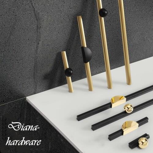 Extra Long Handle! 600/800/1000mm Modern Bedroom Door Cabinet Handles Gold Black Cupboard Door Drawer Pulls Furniture Handle