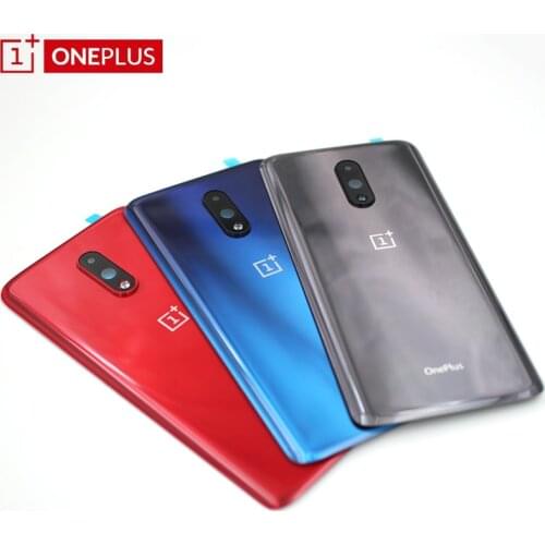 Original Glass Battery Back Cover Rear Door Housing Replacement Parts For Oneplus 1+ 7 p7819 With Camera Lens Housing Protection