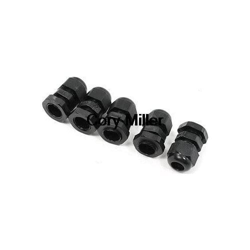 PG9 Plastic Cable Glands Fasteners for 4mm to 8mm Diameter Line