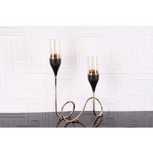 Marrlife Solin Model Candlestick 2'li