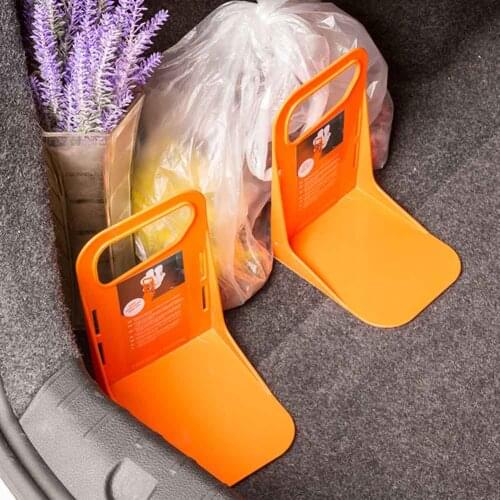 PP Interior Accessories Easy Install Simple Shake Proof Fixed Rack Holder Car Trunk L Shape Durable Anti Slip Luggage Box Stand