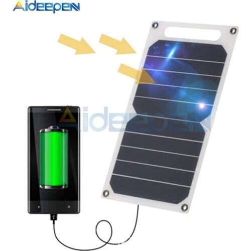 Portable Outdoor Emergency Solar Panel Charging Board for Mobile Power Bank Monocrystalline Silicon Solar Energy Storage Panel