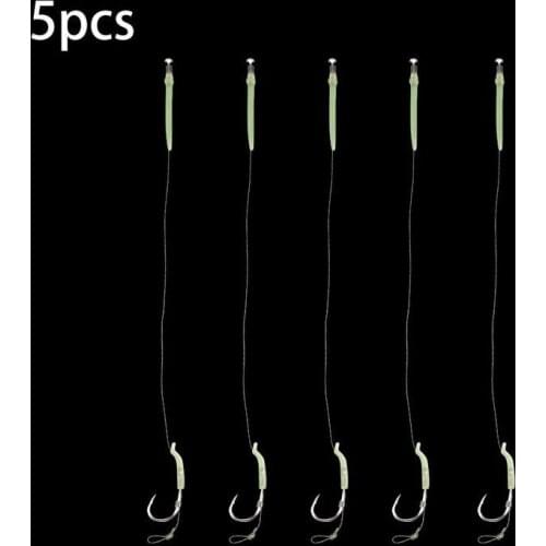 Soft-braid Fishing Line No 2/4/6/8 Fishing Hook Link Hook Made Ready Outdoor Tied Combi Ready Hirisi Carp Rig Hair