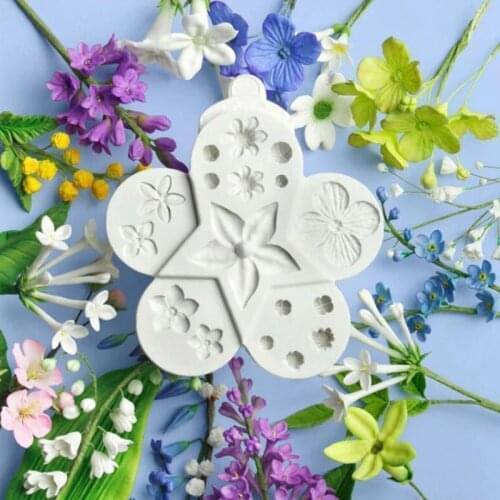Rose Flowers Daisy Silicone Mold Fondant Mould Cake Decorating Tool Chocolate, Gumpastes Mold, Sugarcraft,Kitchen Gadgets