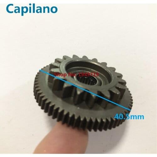 Scooter JOG50 3KJ Electric Starter Gear (18T-65T) for 2 stroke Scooter Minarelli 1PE40QMB 1E40QMB JOG 50 ZR50 motor spare parts