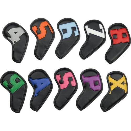Top!-Golf Iron Covers, Golf Club Head Covers of Various Colors and Styles, Both Men and Women Can Use,Golf Accessories
