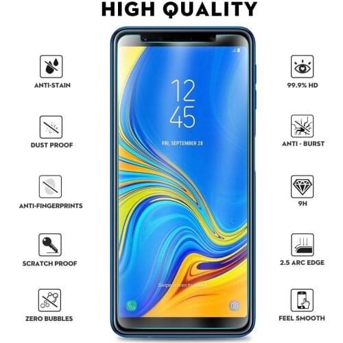 Protective Glass For Samsung Galaxy S7 A3 A5 A7 J3 J5 J7 2016 2017 J2 J4 J7 Core J5 S21+ A72 A52 Tempered Screen Protector Glass