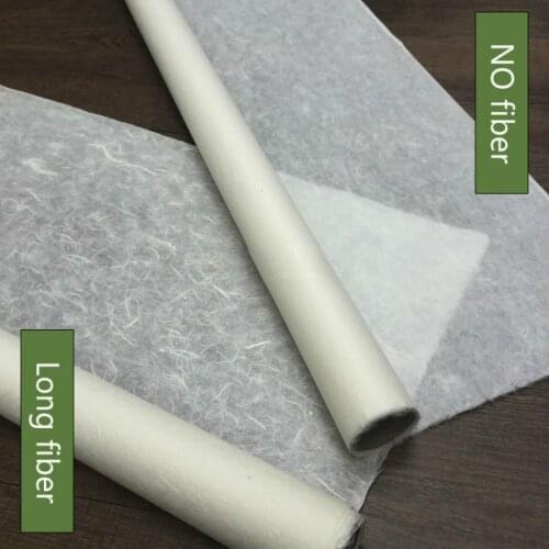 10sheets See-through Half Ripe Rice Paper Chinese Thin Calligraphy Painting Paper Mulberry Long Fiber Xuan Zhi Lantern Paper