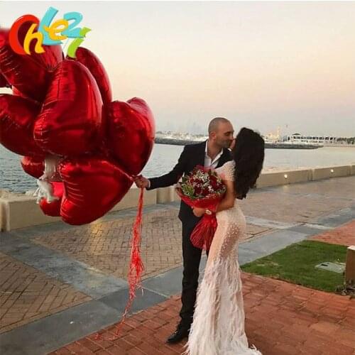 10pcs/lot 18inch wedding birthday party decor for baby shower supplies valentines day Decor Helium Balloon i love you Globos