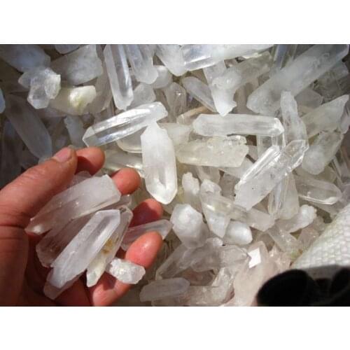 7200g Top very clear Quartz Crystal points Specimen original