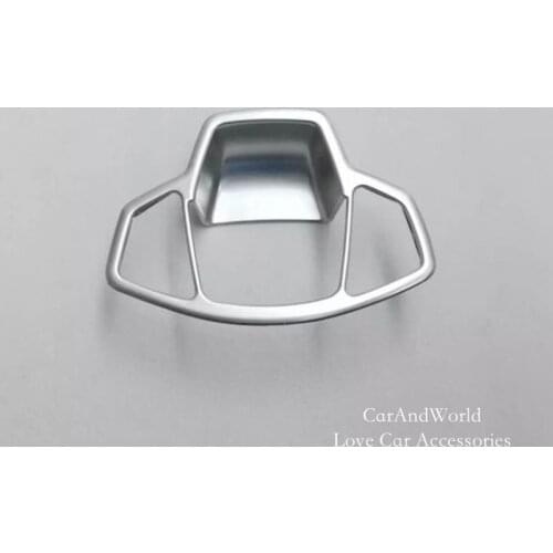 Accessories Electronic hand brake box Cover For Jeep Compass 2017 2018 Interior handbrake Trims ABS Chrome Stickers Car Styling