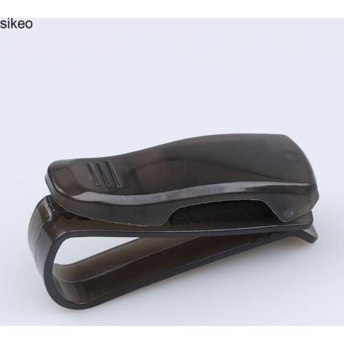 Sikeo Auto Fastener Cip Auto Accessories ABS Car Vehicle Sun Visor Sunglasses Eyeglasses Glasses Ticket Holder Clip Mew arrival