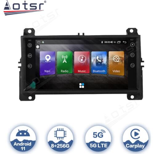 AOTSR Android 10 Car Radio For Jeep Grand Cherokee 2008 - 2013 Central Multimedia Player GPS Navigation DSP 4G CarPlay AutoRadio