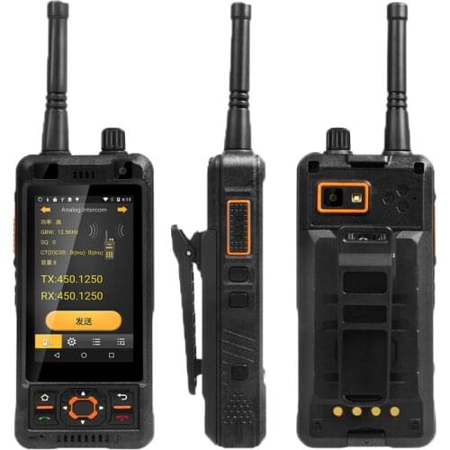 XH-W300 Bluetooth GSM WCDMA WIFI IP ZELLO Android Walkie Talkie PTT Mobile Phone with SIM card 4G LTE POC TWO-WAY RADIO