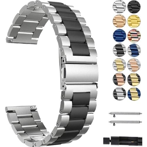 20mm 22mm Metal Wristband for Realme Watch 2 S Pro Band Quick Release Stainless Steel Bracelet for Real Me Watch Strap Correa