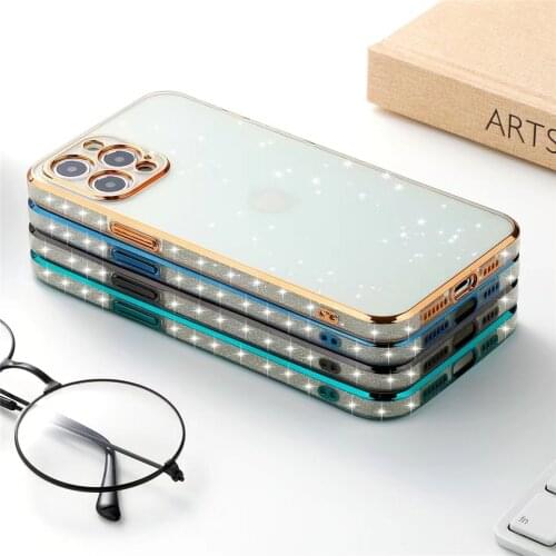 Electroplated frosted case for iPhone 11 12 Pro Max XR x XS Max 7 8 plus soft TPU shock proof back cover for iPhone 12