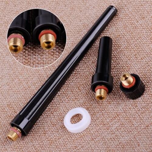 LETAOSK New Back Cap And Gas Lens Insulator Kit Fit For WP-9 WP-20 WP-25 Series TIG Welding Torch