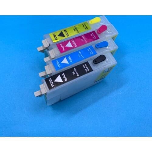 YOTAT Refillable T0891 T0892 T0893 T0894 ink cartridge For Epson Stylus SX100 SX110 SX105 SX115 SX200 SX205 SX209 SX210 printer