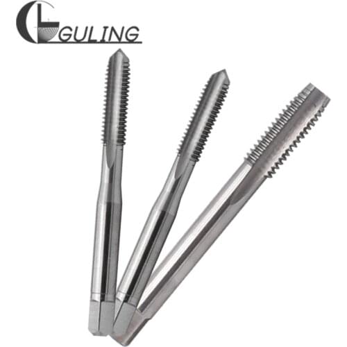 HSS Right Hand tap M2 M2.2 M2.3 M2.5 M2.6 M3 M3.5 M4 M4.5 M5 M5.5 X0.25 X0.45 X0.6 X0.75 Metric Fine Thread Straight Flute taps