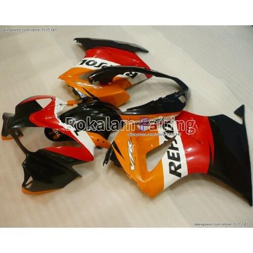 Multicolor Sportbike Bodywork For Honda VFR800 2002-2012 VFR 800 02-12 Aftermarket Kit Fairing Set (Injection molding)