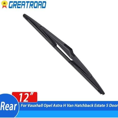 Wiper 12" Rear Wiper Blade For Vauxhall Opel Astra H Van Hatchback Estate 5 Door 04-09 Windshield Windscreen Rear Window