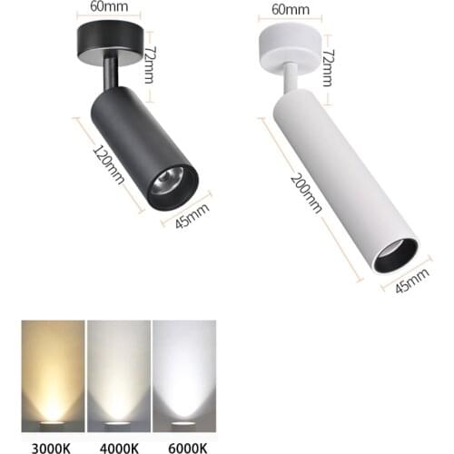 Led spotlight kitchen lamp 220v downlight surface for stretch ceilings indoor for living room decorative plasterboard Pendant