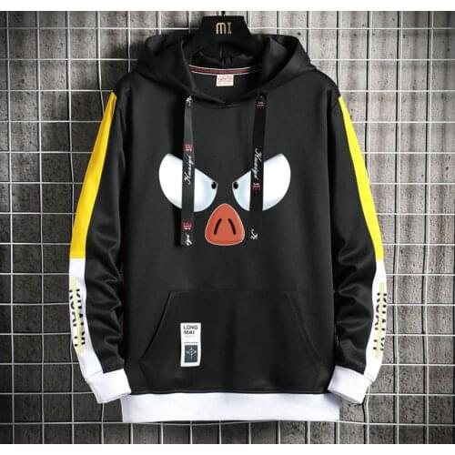 Anime Ranma 1/2 Hoodie Casual Fake Two-Piece jacket coat teenagers Popular Harajuku Hoodeds Pullover Streetwear