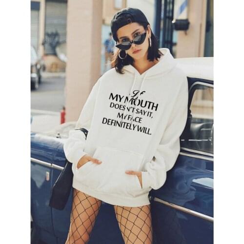 Women 2020 Fall/Winter Sweatshirt New Casual Printed Loose Long Sleeve Oversized Hoodie Pullover Women Em