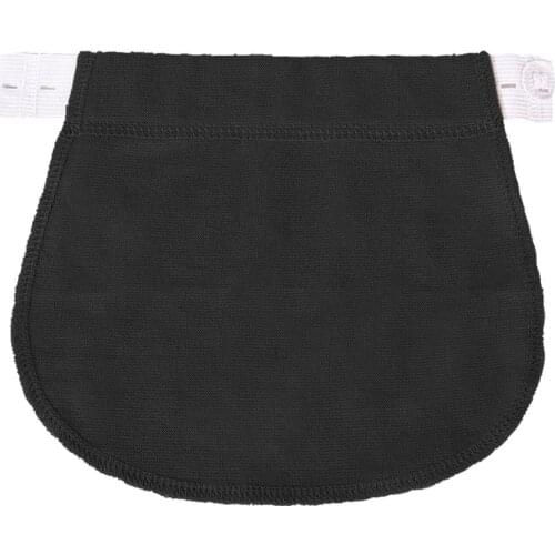 2 Pcs Pregnant Womens Waistband Elongated Waist Extension Button Adjustable Elastic Mother Elastic Extension Button Multicolor