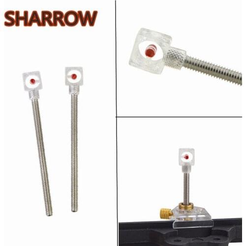 2Pcs Archery Sight Pin Replacement Recurve Bow Sight Spare Pins Aiming Sight Pins Left Right Hand Hunting Shooting Accessories