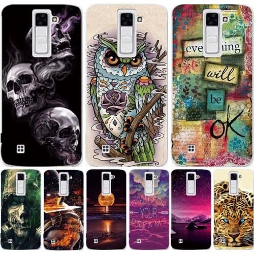 Case For Coque LG K7 Case Soft Silicone Back Cover For LG K7 X210ds X210 ds Tribute 5 LS675 MS330 LG-X210ds M1 LG-K7 Phone Cases
