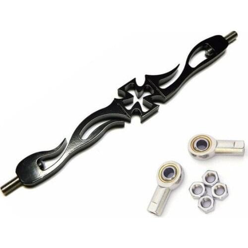 Black Cross Shift Linkage For Harley Softail Dyna Wide Glide FL FX FLH Rod Motor