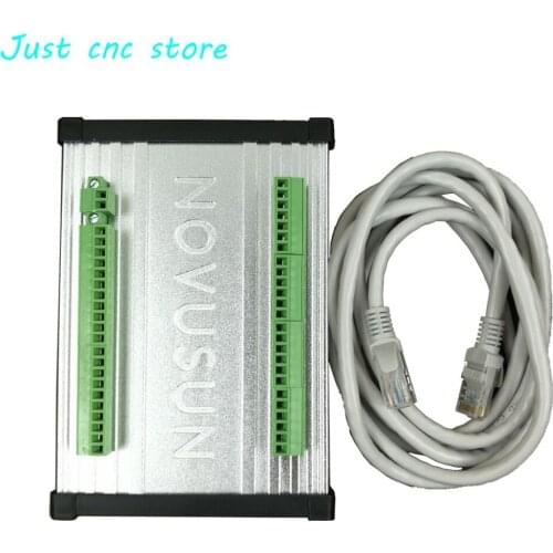 CNC MACH3 Ethernet Port Triaxial Control Card Used For Engraving Machine Aluminum Housing Speed Controller Dc Pwm