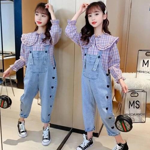 GOZBKA Jumpsuits For Girls